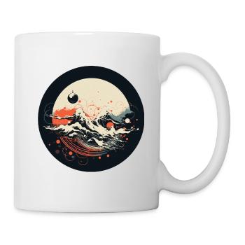 Kiku-Peak - Tasse - Weiß - Rechts