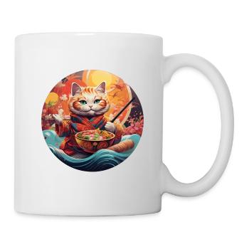 Circle of culinary delights - Mug - white - Right