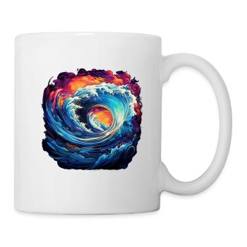 Neon Ocean Odyssey - Mug - white - Right