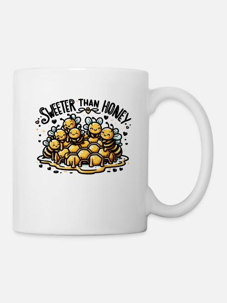Sweeter than Honey - Mug - white