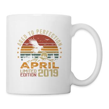 Incomparable since April 2019 Anniversary Gift - Mug - white - Right