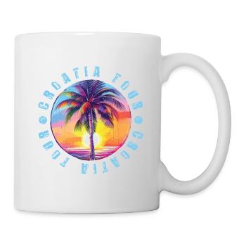 Croatia Tour Colorful - Mug - white - Right