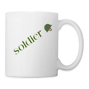 Logo soldier - Mug - white - Right