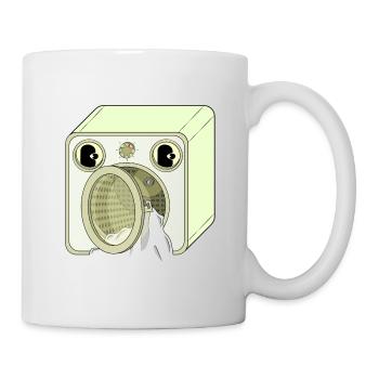 MASCHINE - Tasse - Weiß - Rechts