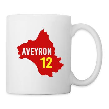Aveyron department - Mug - white - Right