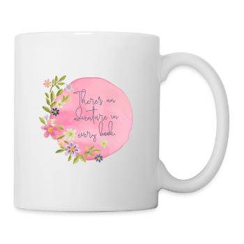 Buchverliebt 2 - Tasse - Weiß - Rechts