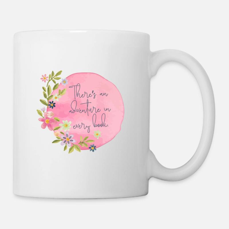 Buchverliebt 2 - Tasse - Weiß