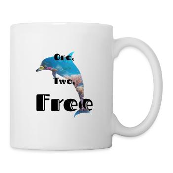 One, two, free 2 - Mug - white - Right
