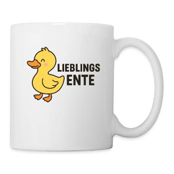 Favorite duck - Mug - white - Right