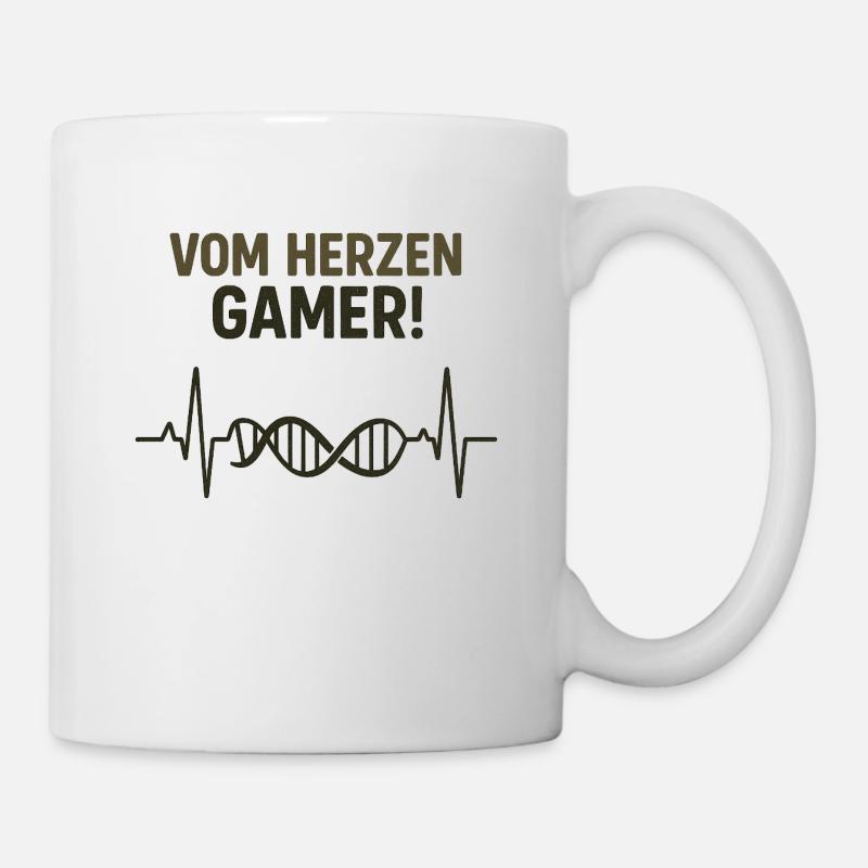 Gamer DNA - Mug - white
