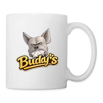 Logo du Bulldog de Buddy - Mug blanc - blanc - Droite