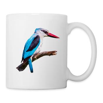 Woodland_Kingfisher - Tasse - Weiß - Rechts