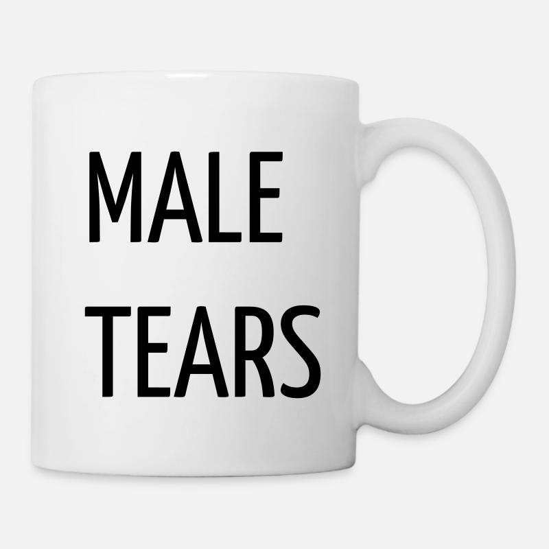 MALE TEARS - Tasse - Weiß