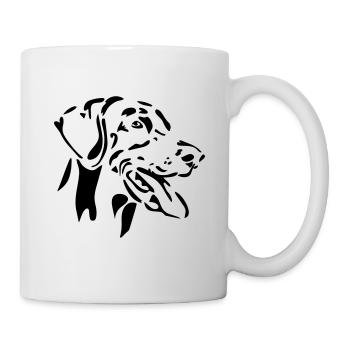 Doberman - Mug blanc - blanc - Droite