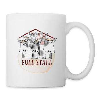 Full Stall - Tasse - Weiß - Rechts