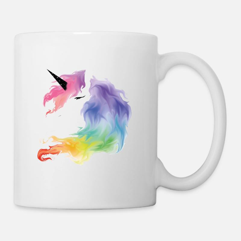 licorne - Mug blanc - blanc