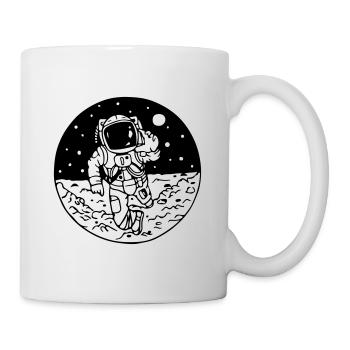 SPACEMAN - Tasse - Weiß - Rechts