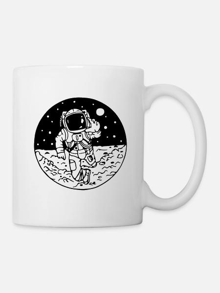 SPACEMAN - Tasse - Weiß