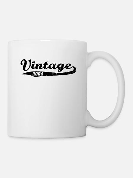 millésime 2004 - Mug blanc - blanc