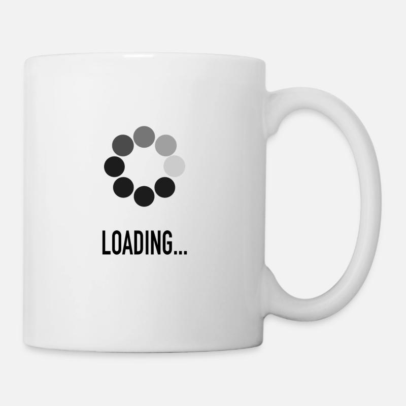 CHARGEMENT ... - Mug blanc - blanc