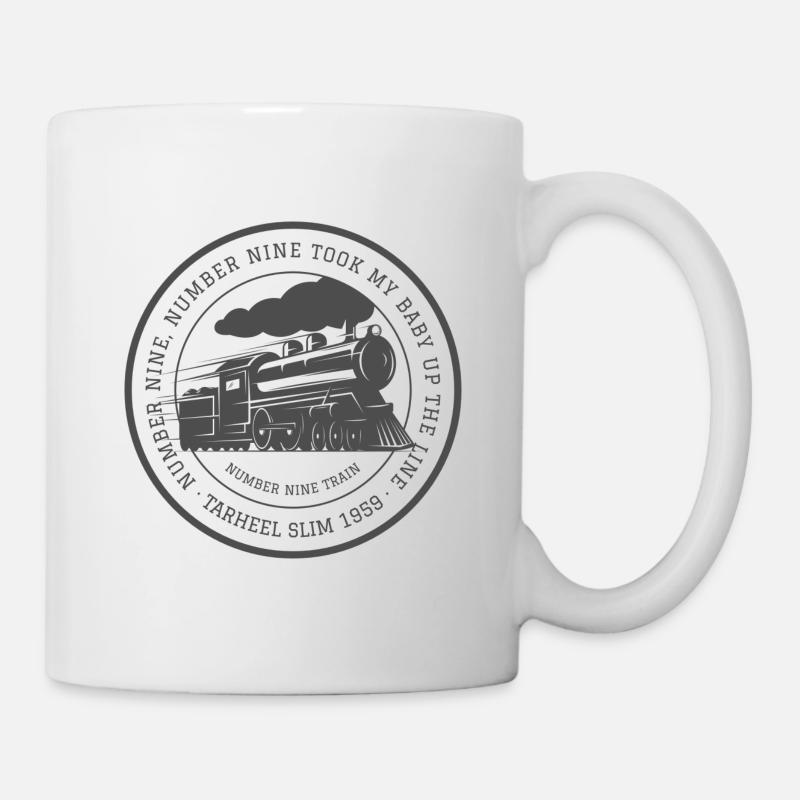 Number Nine Train - Mug - white