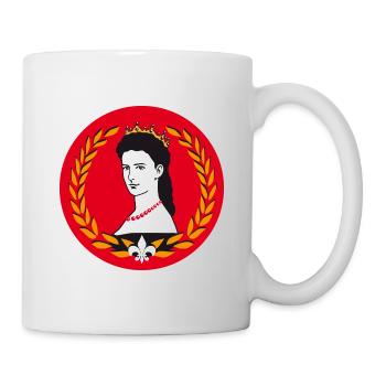 Sissi impératrice Elisabeth boutons - Mug blanc - blanc - Droite