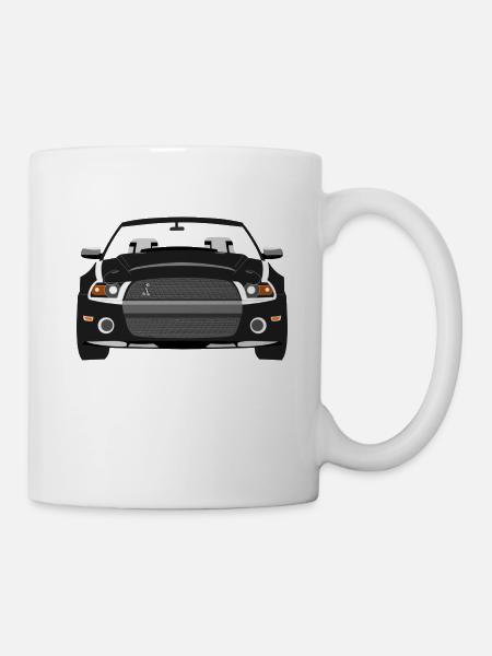 automobile - Mug - white