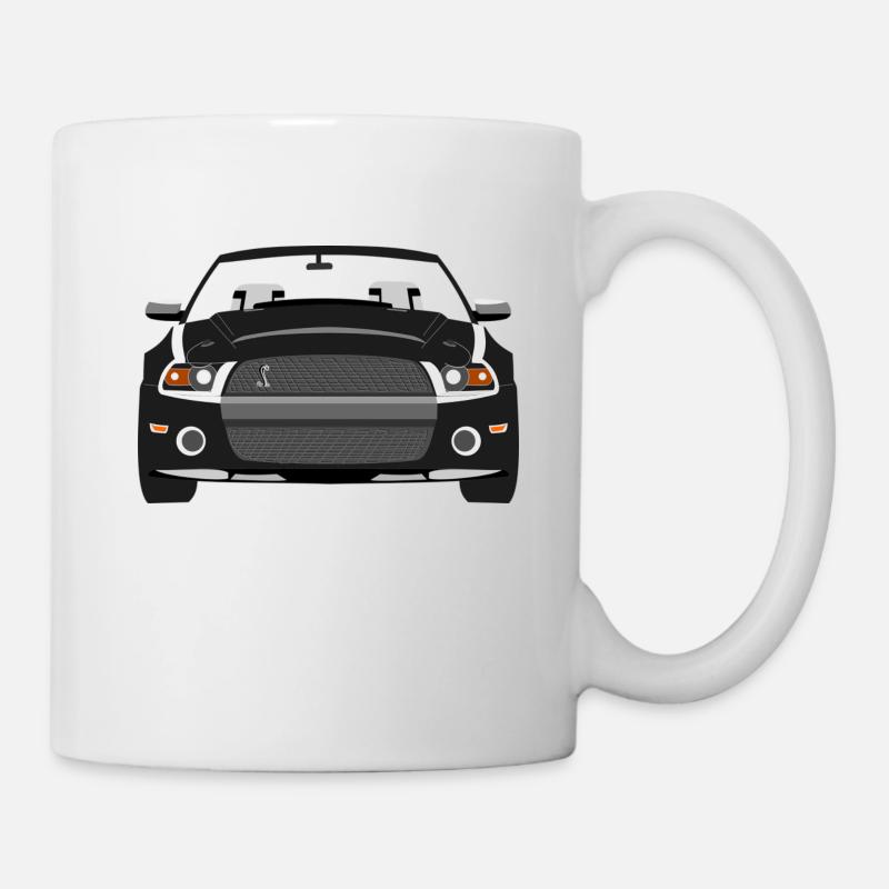 auto - Tasse - Weiß