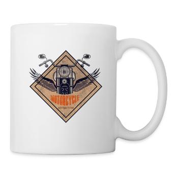 Motorcycle Biker - Mug - white - Right