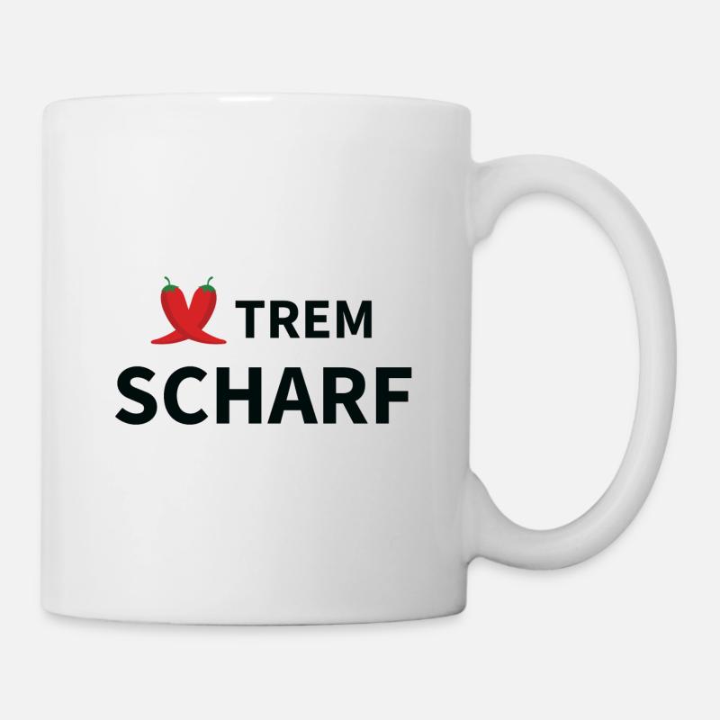 XTREM Scharf - Tasse - Weiß