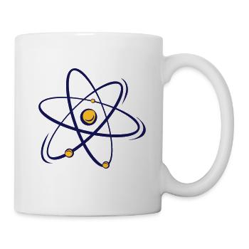 Atomic Big Bang Nerd Gift Atom Nuclear - Mug - white - Right
