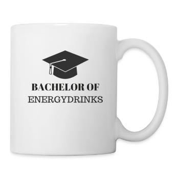 Bachelor of energy drinks - Mug - white - Right