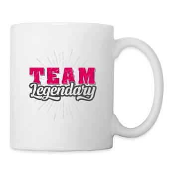 Team Legendary - Girls - Mug blanc - blanc - Droite