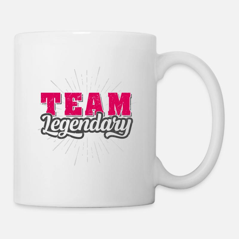 Team Legendary - Girls - Tasse - Weiß
