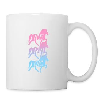 Icelandic Horse : Cheval de cheval de l’Islande Pony Merch - Mug blanc - blanc - Droite