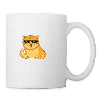 I just want to hang with my Cat - Cats Catholic - Tasse - Weiß - Rechts
