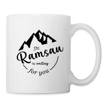 The Ramsau is waiting for you - Mug blanc - blanc - Droite