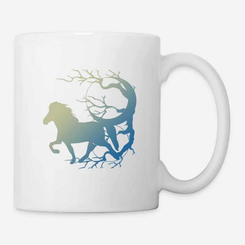 Icelandic Horse: Islandpferd Pferd Pony Merch - Tasse - Weiß
