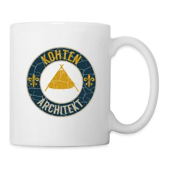 Kohten architect badge - Mug - white - Right