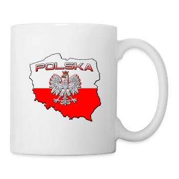 Polska, Poland, gift - Mug - white - Right