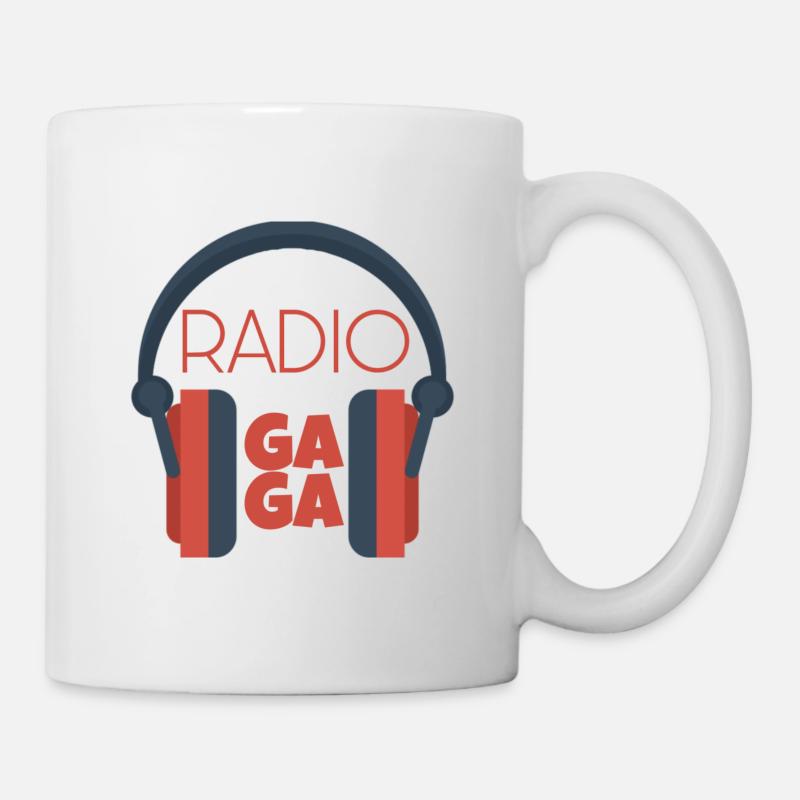 Radio Gaga - Mug blanc - blanc