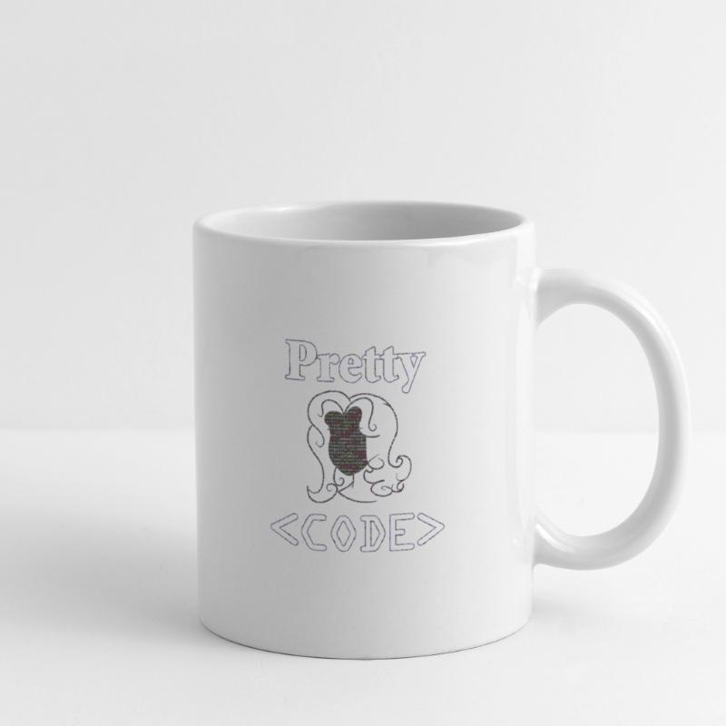Programmierer, Pretty Code, Geschenk Tasse