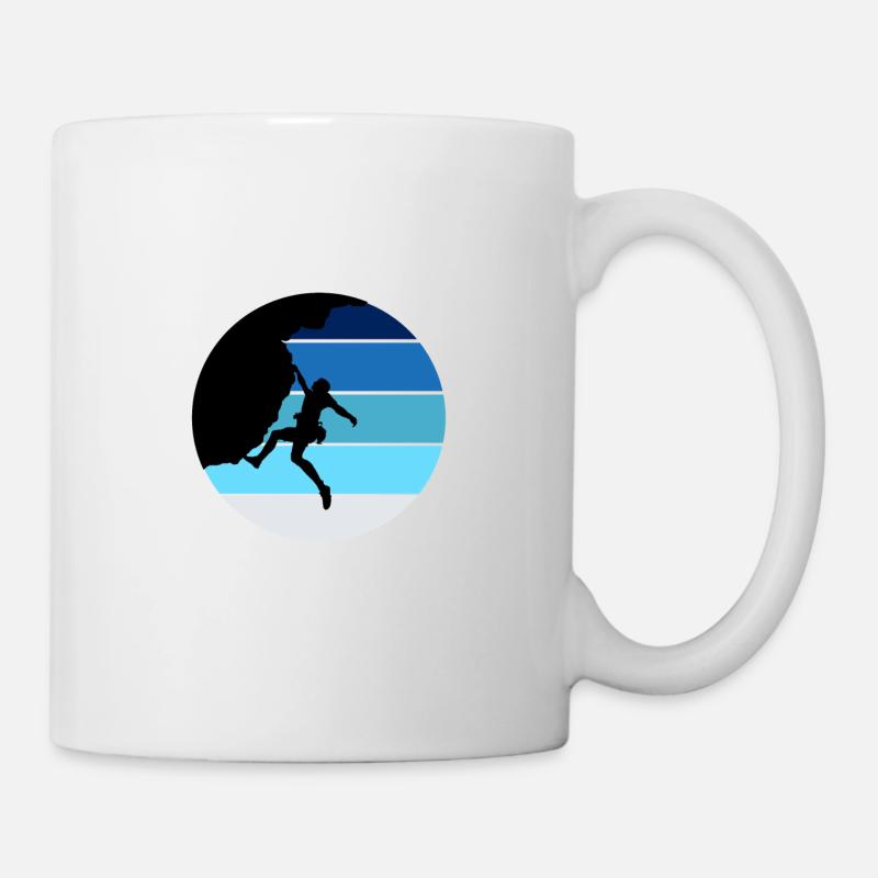 Climbing, gift - Mug - white