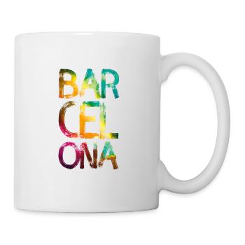 Barcelona city - Mug - white - Right