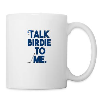 Golf Sport Hobby Golflehrer Handicap Geschenk - Tasse - Weiß - Rechts