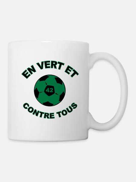 En vert et contre tous - Mug blanc - blanc