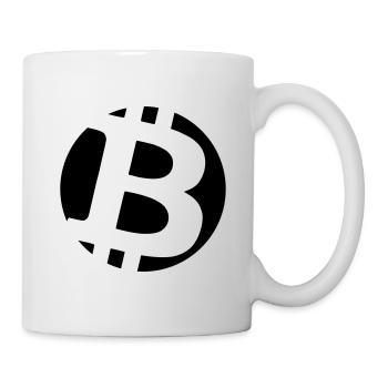 Bitcoin Logo BTC - Mug - white - Right