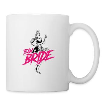 Équipe mariée - Mug blanc - blanc - Droite