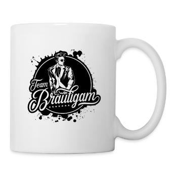 Marié équipe - Mug blanc - blanc - Droite