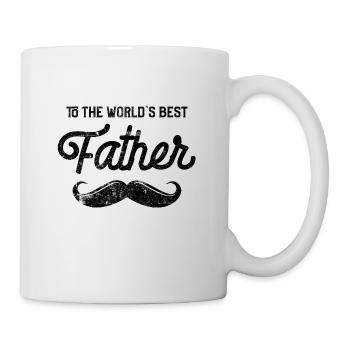 World's best dad - Mug - white - Right